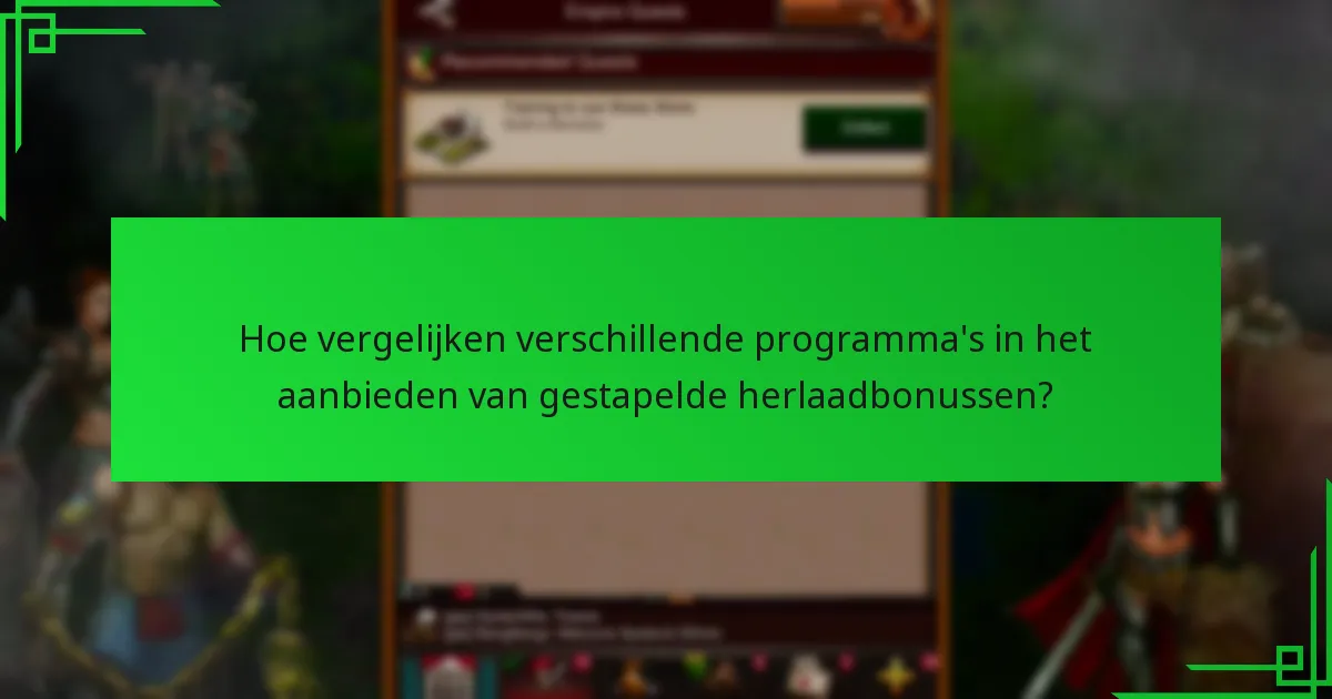 Hoe werken cumulatieve beloningen in herlaadbonussen?