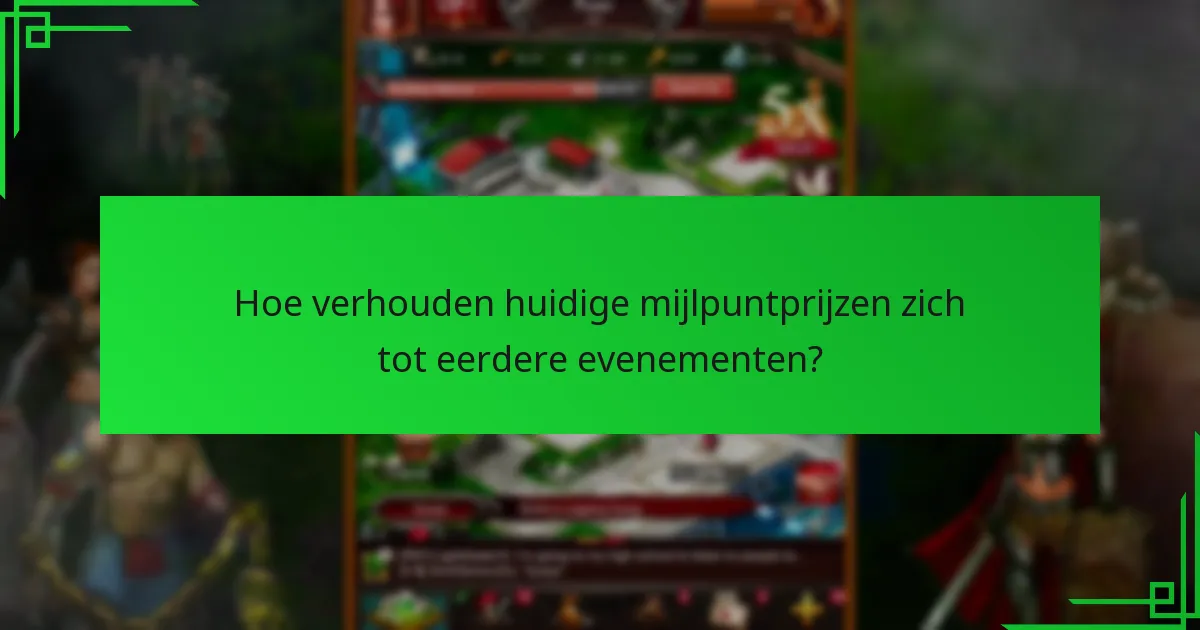 Wat zijn de kosten verbonden aan mijlpuntprijzen?