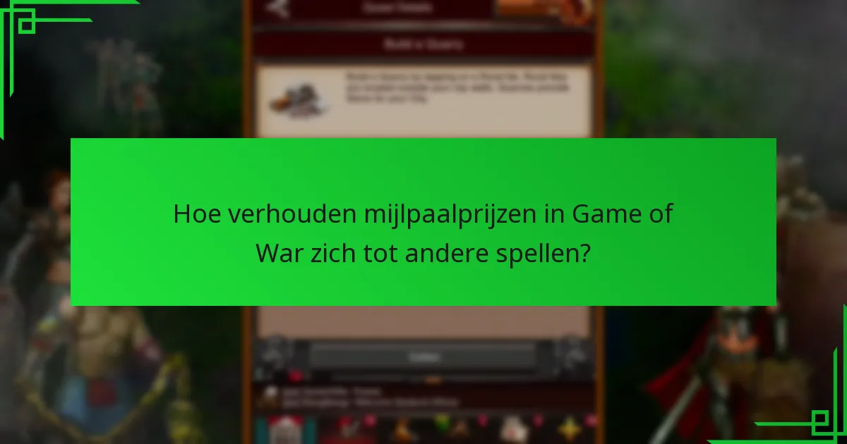 Welke mijlpaalprijzen bieden de beste waarde voor spelers?