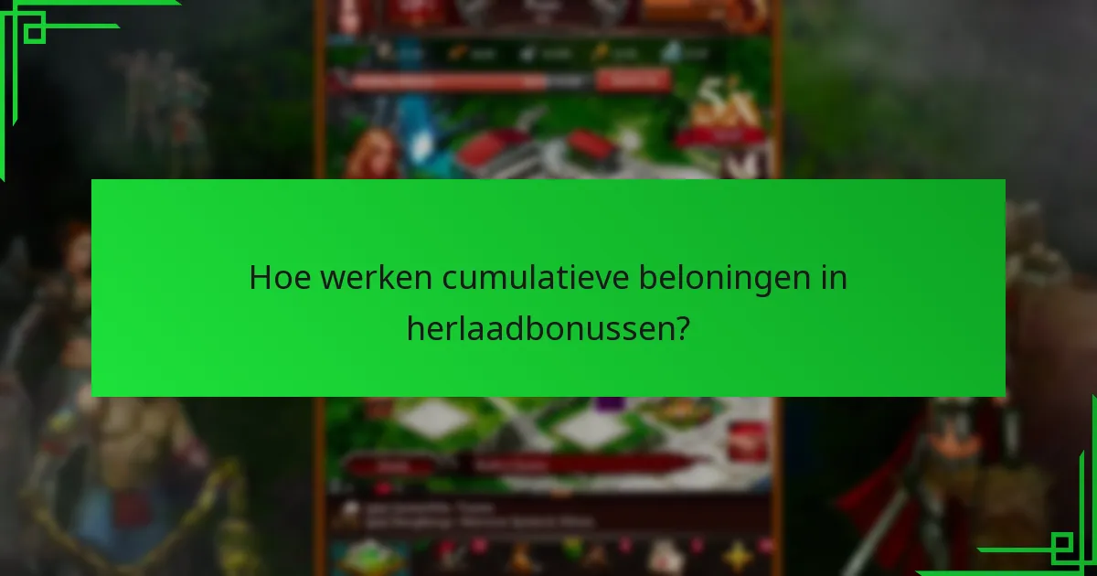Wat zijn de voordelen van hogere niveaus in herlaadbonusprogramma’s?