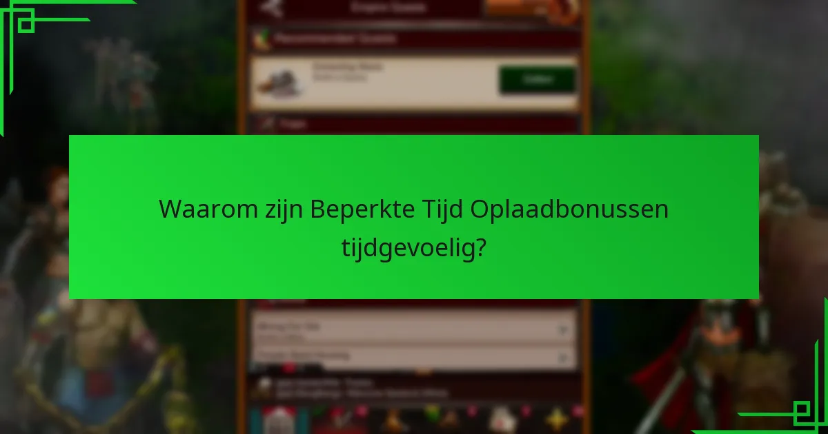 Hoe Beperkte Tijd Oplaadbonussen in te wisselen?