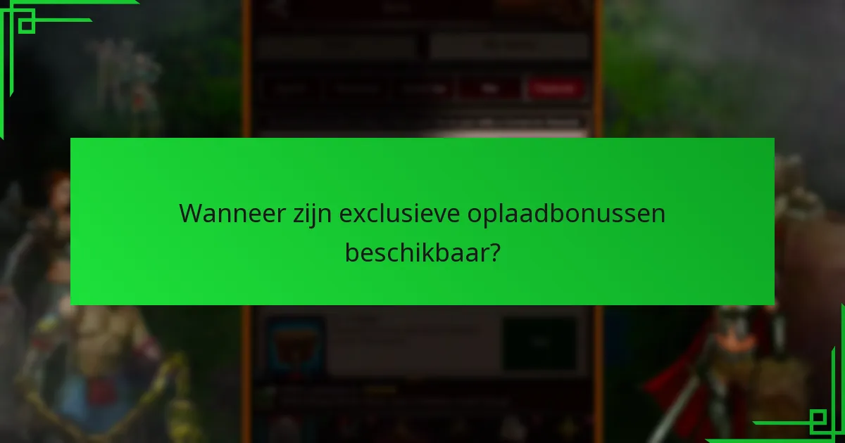 Hoe verhouden exclusieve oplaadbonussen zich tot andere aanbiedingen?